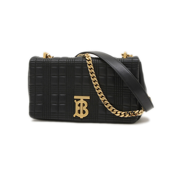 Burberry Small Quilted Shoulder Bag Lambskin Black 8021492 BP - Picture 1 of 8